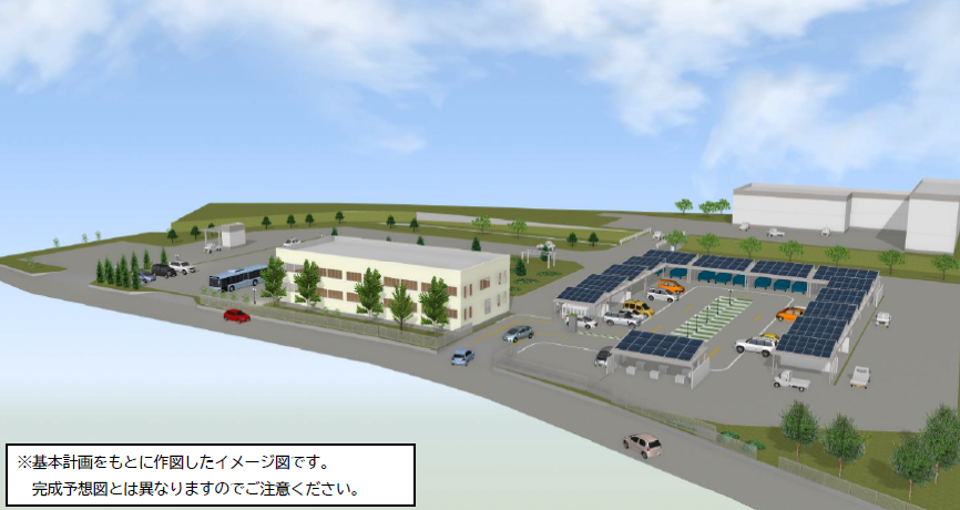 武豊町リサイクルセンターイメージ図