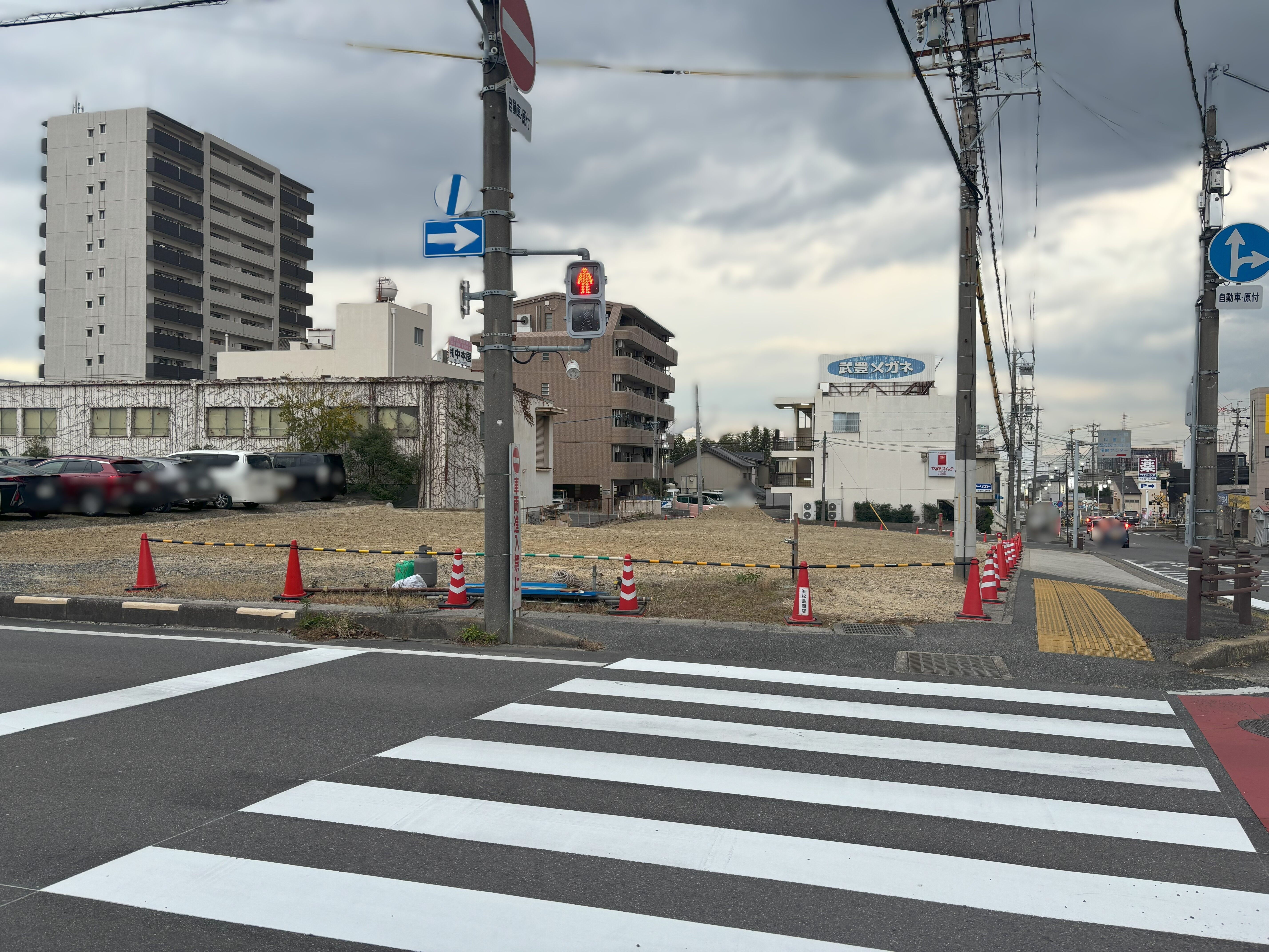 武豊町の旧消防署の跡地